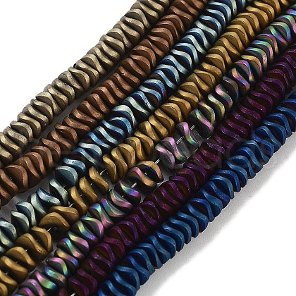 Electroplated Synthetic Non-magnetic Hematite Beads Strands G-H020-M01-1