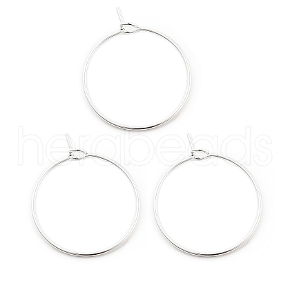 316 Surgical Stainless Steel Wine Glass Charms Rings STAS-L214-01C-S-1