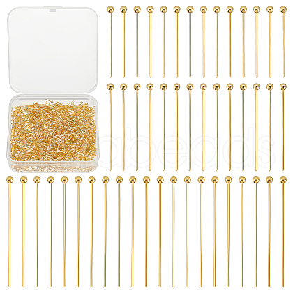 Unicraftale 600Pcs 3 Styles Brass Ball Head Pins FIND-UN0016-27-1