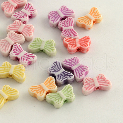 Craft Style Acrylic Beads MACR-Q157-M27-1