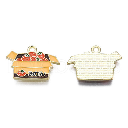 Alloy Enamel Pendants ENAM-N059-99-1