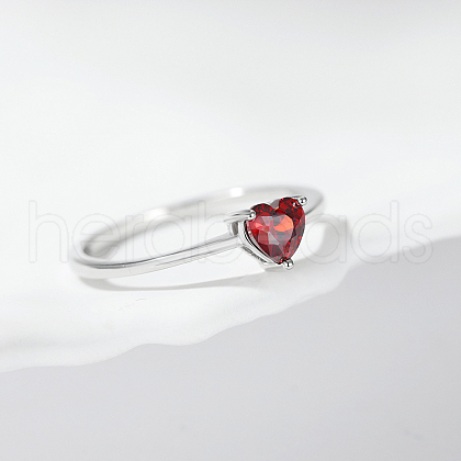 Mother's Day Rings S925 Sterling Silver Pave Cubic Zirconia Rings for Women XF8004-4-1