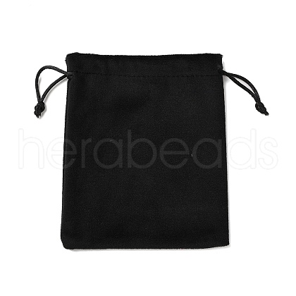 Velvet Jewelry Drawstring Storage Pouches ABAG-P013-02C-01-1