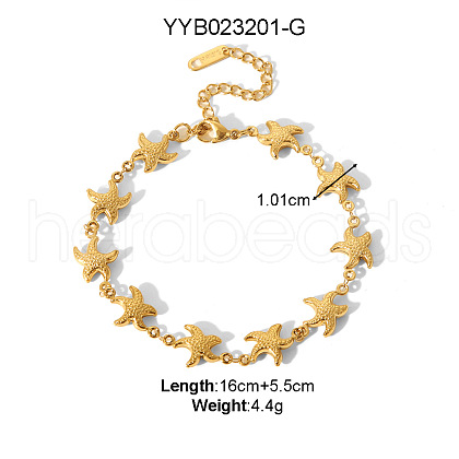 Stainless Steel Link Bracelets for Women MX1683-2-1