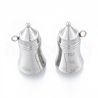 Non-Tarnish 304 Stainless Steel Pendants STAS-N097-261P-1
