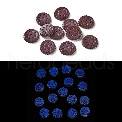 Luminous Resin Decoden Cabochons RESI-K036-07F-1