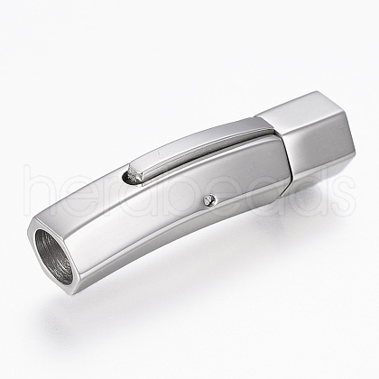 Tarnish Resistant 304 Stainless Steel Bayonet Clasps STAS-F131-20P-1