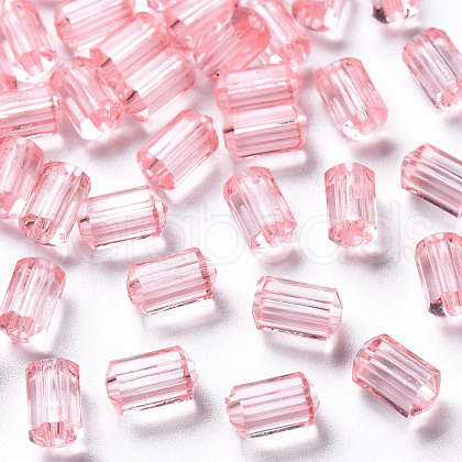 Transparent Acrylic Beads TACR-S154-27B-26-1