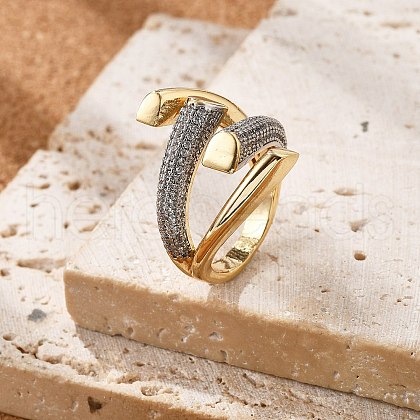 Brass Rings RJEW-D314-01PG-1
