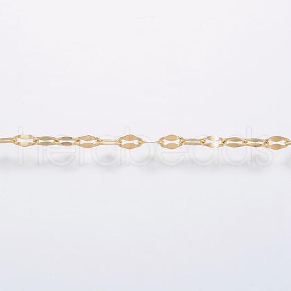 Ion Plating(IP) 304 Stainless Steel Dapped Chains CHS-H007-56G-1