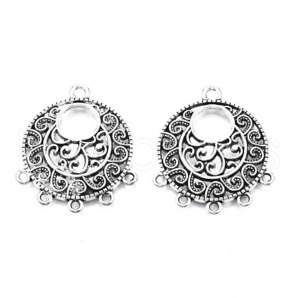 Tibetan Style Alloy Chandelier Component Links TIBE-N011-052-1