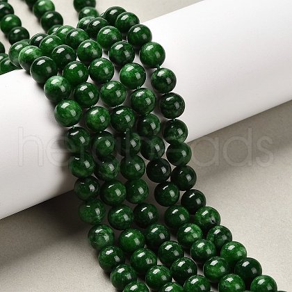 Natural Malaysia Jade Beads Strands G-A146-8mm-B04-1