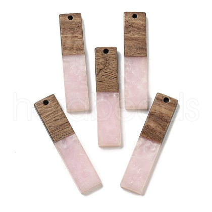 Resin and Walnut Wooden Pendants FIND-B042-20C-1