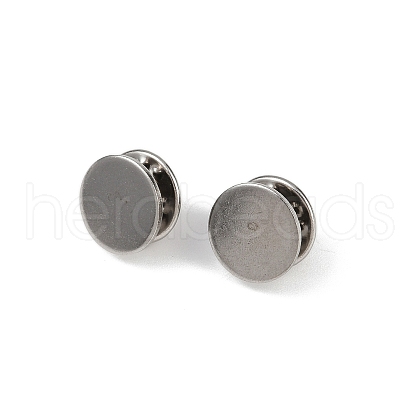 304 Stainless Steel Lapel Pin Backs STAS-P262-03P-05-1