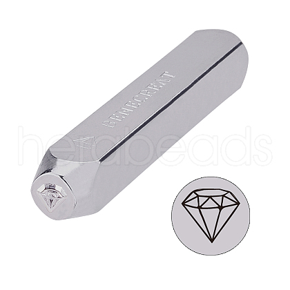 Iron Seal Stamps AJEW-BC0005-29I-1