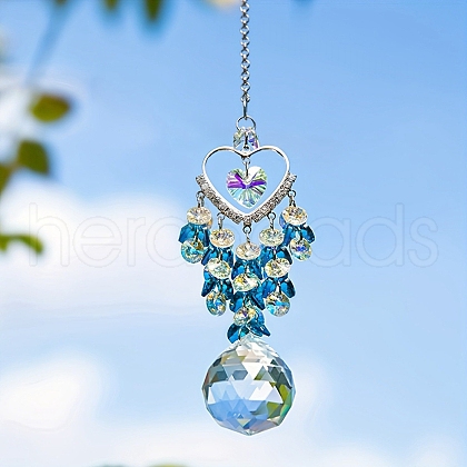 Natural Quartz Crystal Suncathcers PW-WG39CEF-01-1