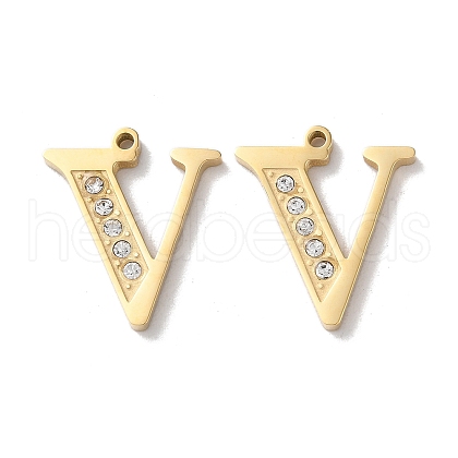 Real 14K Gold Plated 304 Stainless Steel Pendants STAS-L022-157G-V-1