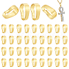 Brass Snap on Pendant Bails KK-LP0001-20A-1