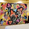 Mushroom with Eye Polyester Wall Tapestry MUSH-PW0001-103-2