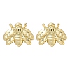 Brass Stud Earrings EJEW-R032-01G-4