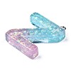 Transparent Epoxy Resin Pendants CRES-S364-002Z-3