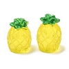Semi-stereoscopic Transparent Resin Cabochons RESI-G072-01F-1