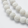 Natural Lava Rock Beads Strands X-G-F531-10mm-G17-2
