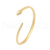 304 Stainless Steel Cuff Bangles for Women BJEW-B120-01G-03-4