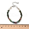 Natural Tourmaline Chip Beaded Bracelets for Women BJEW-M110-02-5