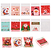  200Pcs 10 Colors Christmas Theme Plastic Bakeware Bag OPP-TA0001-04-11