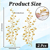 Cotton Embroidery Ornament Accessories AJEW-WH0504-32C-2