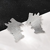 Brass Stud Earrings EJEW-M066-02P-3