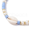 Polymer Clay Heishi Beaded Necklace NJEW-JN03786-4