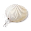4 Styles Natural Shell Big Pendants PALLOY-JF02637-4