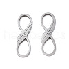 Tarnish Resistant 201 Stainless Steel Link Connectors STAS-Q240-047P-1