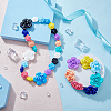 HOBBIESAY 20 Style Food Grade Eco-Friendly Silicone Beads SIL-HY0001-16-4