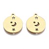 201 Stainless Steel Pendants X-STAS-S110-096G-1