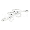 Tibetan Style Alloy Branch Pendants TIBEP-Q043-317-RS-2