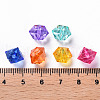 Transparent Acrylic Beads TACR-S154-15B-4
