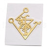 Self Adhesive Brass Stickers DIY-I044-20G-1