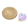 Evil Eye Resin Pendants PALLOY-JF02127-01-4