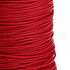 Braided Korean Waxed Polyester Cords YC-T002-1.0mm-105-3
