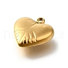 304 Stainless Steel Pendants STAS-V006-03G-06-2