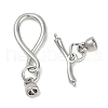 Brass Toggle Clasps KK-K391-11P-2