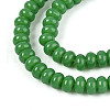 Opaque Spray Painted Glass Beads GLAA-ZX008-4mm-18T-3