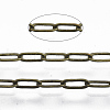 Brass Paperclip Chains CHC-S008-001D-AB-1