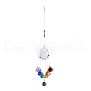 Crystals Chandelier Suncatchers Prisms Chakra Hanging Pendant AJEW-Q142-03-3