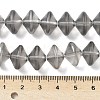 Electroplate Glass Beads Strands EGLA-G038-01A-PL02-4