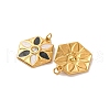 304 Stainless Steel Rhinestone Pendants STAS-U061-14G-01-2