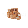 Paper Candy Storage Box CON-WH0084-95A-7